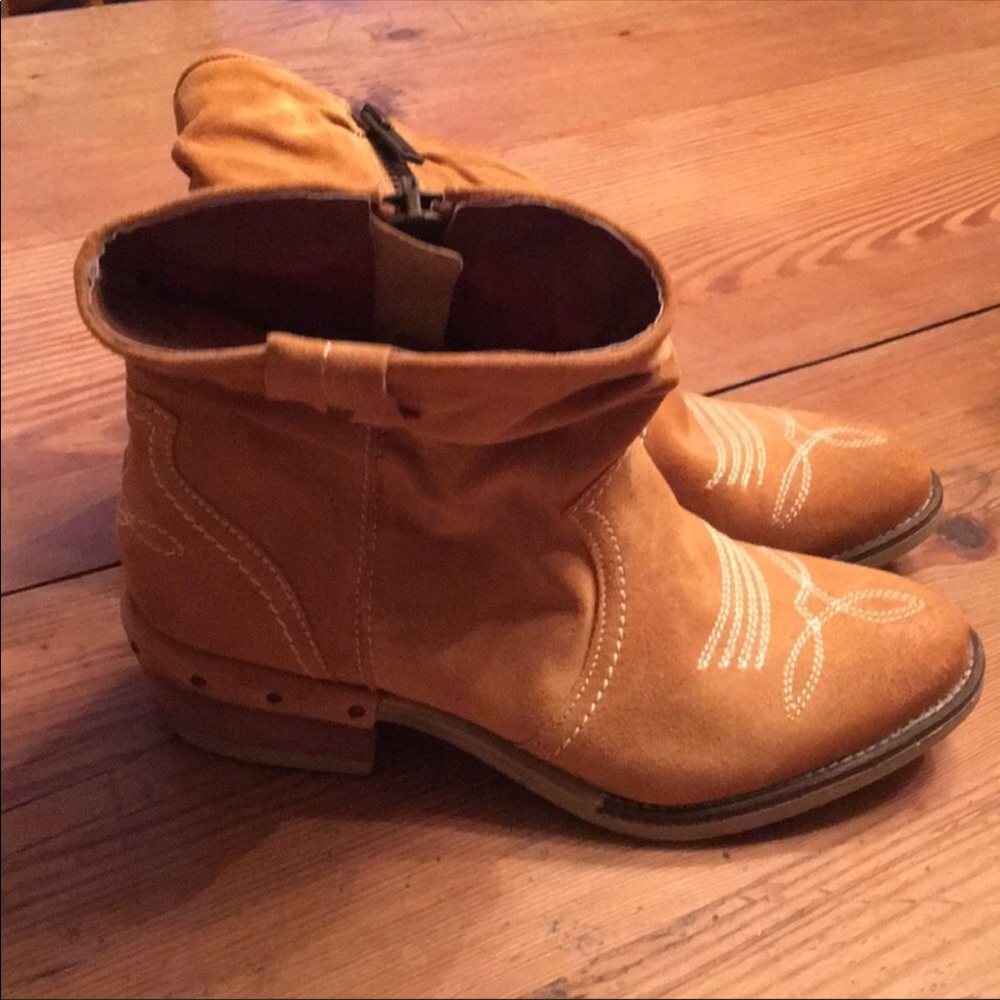 Sundance Leather Boots